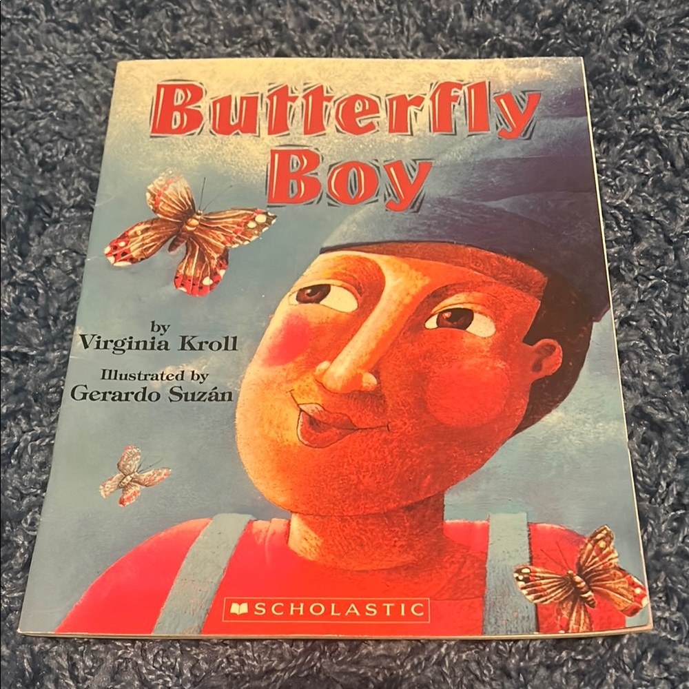 Scholastic Butterfly Boy Paperback Book